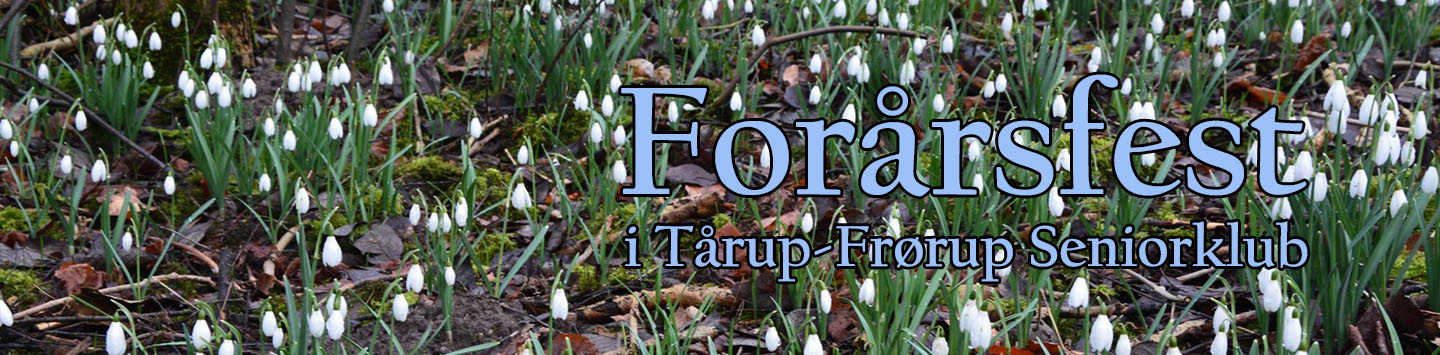 Forårsfest i Tårup-Frørup Seniorklub